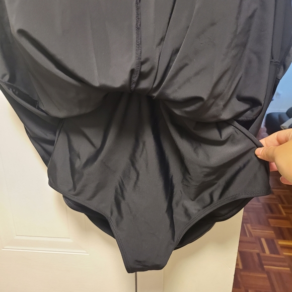 Shapermint Essentials Swim Knot-Front Swim Dress size Large - Picture 9 of 9